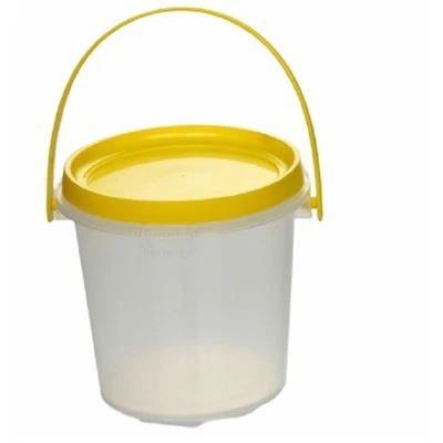 Prozorno 800 ml plastično vedro za med